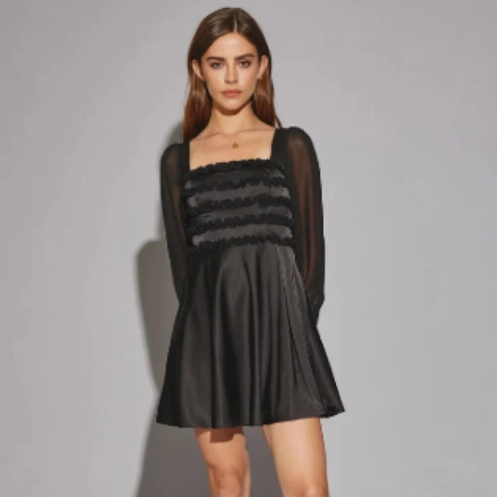 Ruffle Mini Dress